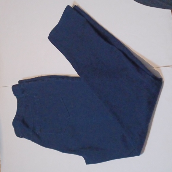 Faded Glory Denim - Faded Glory Pull On Dark Blue Denim Stretch Leggings Sz.16W. EUC!